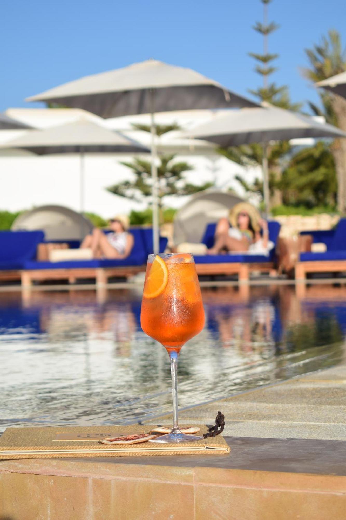 Hyatt Regency Taghazout Hotel Exterior photo A glass of Aperol Spritz